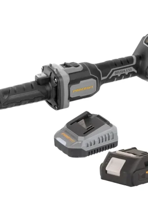 Offre Spéciale Procraft Industrial DG20A-BB Meuleuse droite à batterie 20 V 6 mm Brushless + 1x batterie 2,0 Ah + chargeur