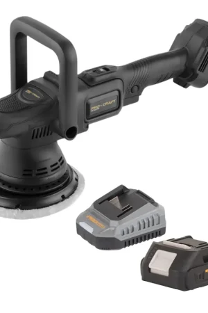Bon Marché Procraft PM22bb polisseuse sans fil 20 volts 150 mm + 1x batterie 2,0 Ah + chargeur