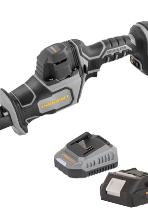 Satisfait Ou Remboursé Procraft Industrial RS20Abb Scie sabre Recipro 20 V Brushless + 1x batterie 2,0 Ah + chargeur