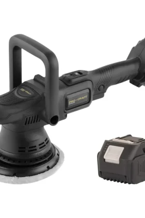 Satisfait Ou Remboursé Procraft PM22bb polisseuse sans fil 20 volts 150 mm + 1x batterie 4,0 Ah - sans chargeur