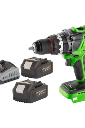 Achat Immédiat Procraft PA18ProBL-BB Perceuse-visseuse à percussion sans fil 20 V 180 Nm Brushless + 2x batterie 4,0 Ah + chargeur