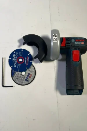 Bosch GWS 12V-76 Professional Akku Winkelschleifer 12 V 76 mm Brushless ( 06019F2003 ) + L-Boxx - ohne Akku, ohne Ladegerät - Leicht Gebraucht Satisfait Ou Remboursé