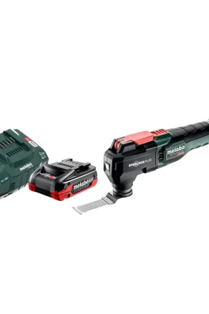 Metabo MT 18 LTX BL QSL Outil multifonction sans fil 18 V Brushless Starlock Plus + 1x batterie LiHDX 4,0 Ah + chargeur Offre Du Jour