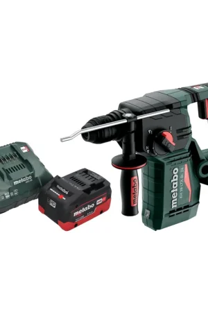 Metabo KH 18 LTX BL 24 Marteau perforateur sans fil 18 V 2,2 J SDS Plus Brushless + 1x batterie LiHD 5,5 Ah + chargeur Seulement Aujourd'hui