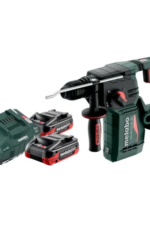 Metabo KH 18 LTX BL 24 Marteau perforateur sans fil 18 V 2,2 J SDS Plus Brushless + 2x batterie LiHDX 4,0 Ah + chargeur Jusqu'à Épuisement Des Stocks