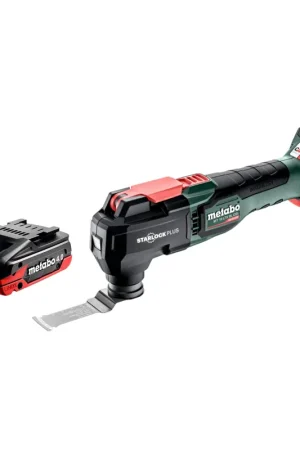 Metabo MT 18 LTX BL QSL Outil multifonction sans fil 18 V Brushless Starlock Plus + 1x batterie LiHDX 4,0 Ah - sans chargeur Réduction