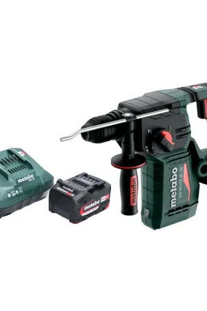 Offre Du Jour Metabo KH 18 LTX BL 24 Marteau perforateur sans fil 18 V 2,2 J SDS Plus Brushless + 1x batterie 4,0 Ah + chargeur