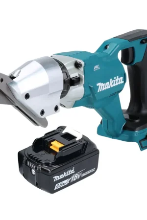 Achat Immédiat Makita DJS 800 T1 Cisaille à fibrociment sans fil 18 V Brushless + 1x batterie 5,0 Ah - sans chargeur