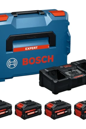 Bosch EXPERT 2x EXBA18V-55 + 2x EXBA18V-80 + EXAL18V2-320 Kit de démarrage 18 V ( 1600A0373Y ) + 2x batterie 5,5 Ah + 2x batterie 8,0 Ah + chargeur 16 A + L-Boxx Haute Qualité