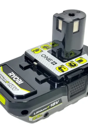 Soldes Ryobi RB1825C Batterie 18 V 2,5 Ah / 2500 mAh Li-Ion ONE+ ( 5133005516 ) avec indicateur de charge