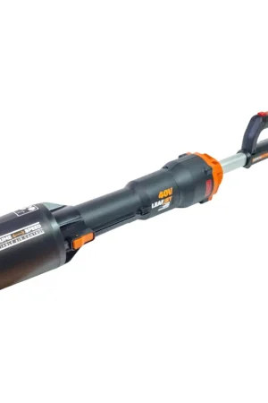 Worx WG585E.9 Souffleur de feuilles à batterie 40 V ( 2 x 20 V ) 266 km/h 1.050 m³/h PowerShare Brushless Solo - sans batterie, sans chargeur Offre Exclusive