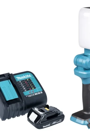 Acheter En Ligne Makita DML 816 SY1X Lampe de travail sans fil 18 V 500 lm LED + 1x batterie 1,5 Ah + chargeur