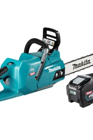 Achat Immédiat Makita UC 012 GT1 Akku Kettensäge 40 V max. 40 cm Brushless + 1x Akku 5,0 Ah - ohne Ladegerät