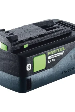 Festool BP 18 Li 5,0 HP-ASI HighPower Pack de batteries 18 V 5,0 Ah Li-Ion ( 578519 ) Bluetooth avec indicateur de charge Offre Spéciale