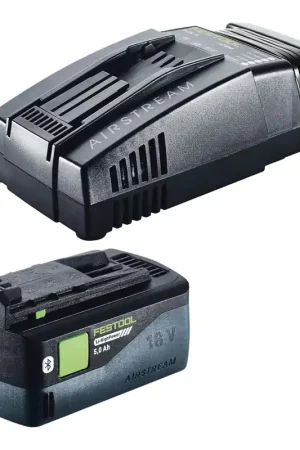 Nouvel Arrivage Festool Energie Set 1x BP 18 Li 5,0 HP-ASI HighPower Pack de batteries 18 V 5,0 Ah ( 578519 ) + chargeur SCA 16 ( 576953 )