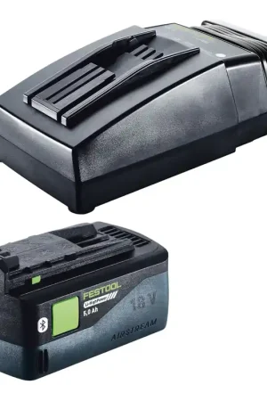 Festool Energie Set 1x BP 18 Li 5,0 HP-ASI HighPower Pack de batteries 18 V 5,0 Ah ( 578519 ) + chargeur TCL 6 ( 201135 ) Soldes