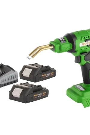 Certifié Procraft CS40-bb Poste de soudure sur batterie 20 V 600 °C 0,7 - 1,1 A + 2x batterie 2,0 Ah + chargeur + coffret