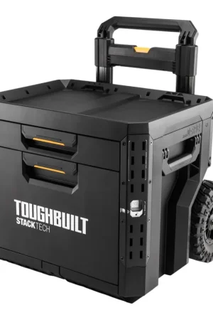 Toughbuilt STACKTECK boîte à outils sur roulettes verrouillable avec 2 tiroirs ( TB-B1-D-R92 ) Commander Maintenant