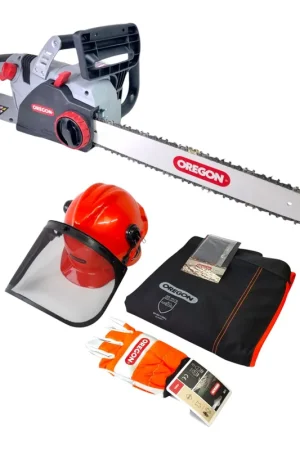 Tronçonneuse Oregon CS 1500 2400 W Longueur de coupe 45 cm Pas de chaîne 3/8" ( 579641 ) Meilleur Choix