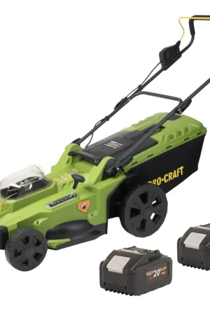 Commander Vite Procraft PLM22bb Tondeuse à gazon sans fil 40 V ( 2x 20 V ) 430 mm Brushless + 2x batterie 8,0 Ah - sans chargeur