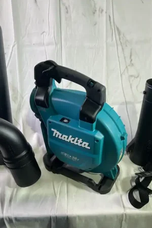 Makita DUB 363 ZV Akku Gebläse / Laubsauger 36 V ( 2x 18 V ) Brushless + Absaug Set - ohne Akku, ohne Ladegerät - Reparaturgerät Meilleur Choix