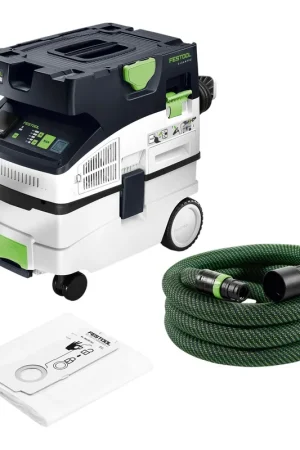 Haute Qualité Festool CTM MIDI I CLEANTEC aspirateur mobile 1200 watts 15 l classe de poussière M ( 578301 )