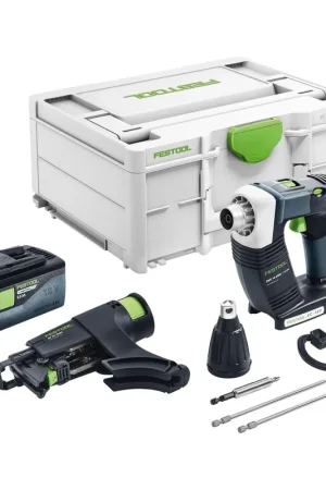 Livraison Express Festool DURADRIVE DWC 18-2500 Basic Visseuse de chantier sans fil 18 V 18 Nm Brushless + 1x batterie 5,0 Ah + Systainer - sans chargeur