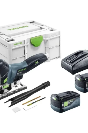 Acheter Direct Festool CARVEX PSC 420 EB-Basic Scie sauteuse pendulaire sans fil 18 V 120 mm Brushless + 2x batterie 5,0 Ah + chargeur + Systainer