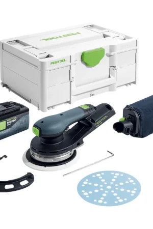 Marque Festool ETSC 2 150-Basic Ponceuse excentrique sans fil 18 V 150 mm Brushless + 1x batterie 5,0 Ah + Systainer - sans chargeur