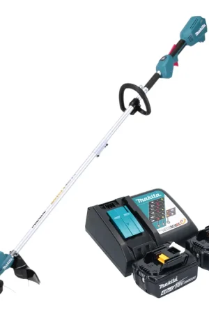 Makita DUR 192 LRM Coupe-bordures à batterie 18 V 300 mm Brushless + 2x batterie 4,0 Ah + chargeur Meilleure Vente