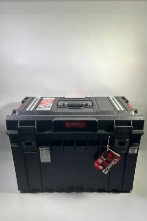 Remise Qbrick System ONE 450 1.0 Technique Mallette à outils 585 x 385 x 420 mm 52 l empilable IP66 ( ancienne version ) sans inserts filetés