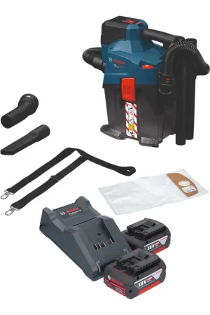 Remise Bosch GAS 18V-6L S Aspirateur sans fil 18 V 6 l classe de poussière L ( 06019K2100 ) Solo - sans batterie, sans chargeur