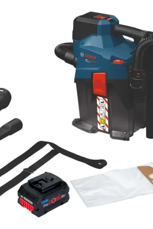 Bosch GAS 18V-6L S Aspirateur sans fil 18 V 6 l classe de poussière L ( 06019K2100 ) Solo - sans batterie, sans chargeur Meilleur Choix
