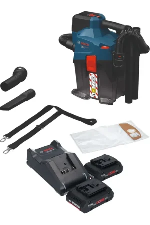 Marque Bosch GAS 18V-6L S Aspirateur sans fil 18 V 6 l classe de poussière L ( 06019K2100 ) Solo - sans batterie, sans chargeur