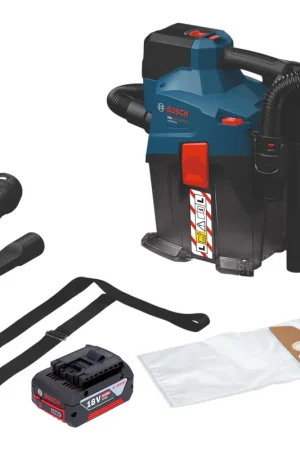 Bosch GAS 18V-6L S Aspirateur sans fil 18 V 6 l classe de poussière L ( 06019K2100 ) Solo - sans batterie, sans chargeur Petit Prix