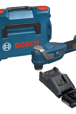 Nouvelle Collection Bosch GOP 18V-30 Outil multifonctions sans fil 18 V Starlock Plus Brushless ( 06018G3001 ) + L-Boxx - sans batterie, sans chargeur
