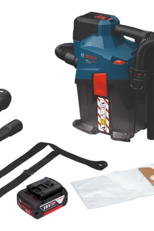 Meilleur Choix Bosch GAS 18V-6L S Aspirateur sans fil 18 V 6 l classe de poussière L ( 06019K2100 ) Solo - sans batterie, sans chargeur