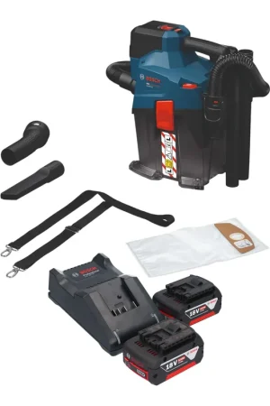 Bosch GAS 18V-6L S Aspirateur sans fil 18 V 6 l classe de poussière L ( 06019K2100 ) Solo - sans batterie, sans chargeur Nouveauté