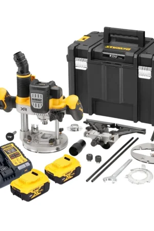 Prix Promo DeWalt DCW 620 P2T Dégauchisseuse sans fil 18 V 12 mm Brushless + 2 batteries 5,0 Ah + chargeur + TSTAK