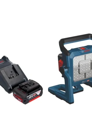 Acheter Direct Bosch GLI 18V-5000 Akku Bauleuchte 18 V 5000 lm + 1x Akku 5,0 Ah + Ladegerät