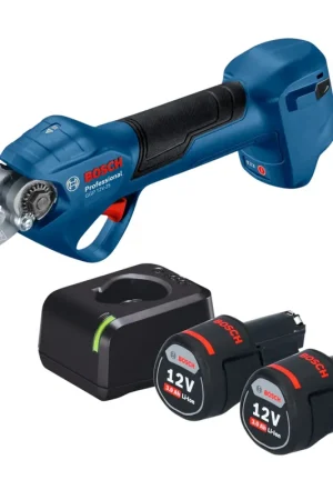 Sécateur sans fil Bosch GGP 12V-25 12 V 25 mm sans balais + 2 batteries 3,0 Ah + chargeur Commander Vite