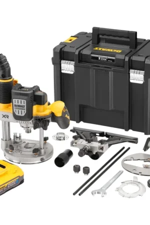Certifié Défonceuse sans fil DeWalt DCW 620 NT 18 V 12 mm Brushless + 1 batterie Powerstack 5,0 Ah + TSTAK - sans chargeur