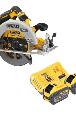 DeWalt DCS 573 Y2 Akku Handkreissäge 18 V 190 x 30 mm Brushless + 2x Akku 12,0 Ah + Ladegerät Jusqu'à Épuisement Des Stocks