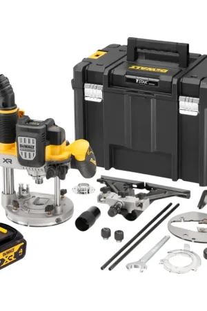 DeWalt DCW 620 NT Défonceuse sans fil 18 V 12 mm Brushless + 1 batterie 4,0 Ah + TSTAK - sans chargeur Achetez Aujourd'hui