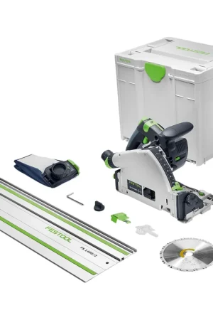 Scie plongeante sans fil Festool TSC 55 KSEB-Basic-FS 18 V 160 mm sans balais (578826) + rail de guidage + Systainer - sans batterie, sans chargeur Acheter Direct