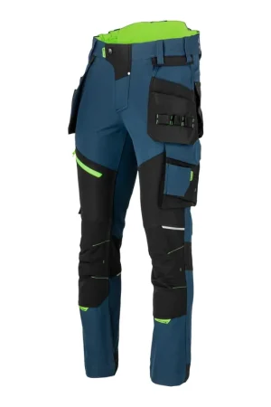 Pantalon de travail stretch LAHTI PRO taille M ( L4056002 ) bleu noir vert Remise