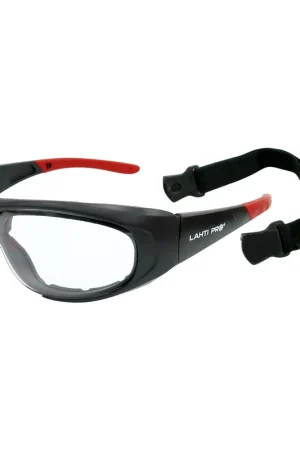 Lunettes de protection LAHTI PRO transparentes avec filtre UV, classe de protection F ( L1501000 ) Paiement Sécurisé
