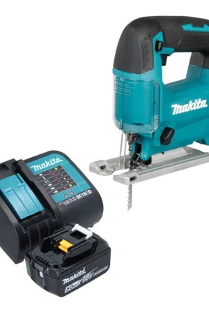 Scie sauteuse pendulaire sans fil Makita DJV 186 ST1 18 V + 1 batterie 5,0 Ah + chargeur Dernière Chance