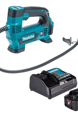 Expédition Rapide Compresseur sans fil Makita MP 100 DSM1 12 V max. 8,3 bar + 1 batterie 4,0 Ah + chargeur