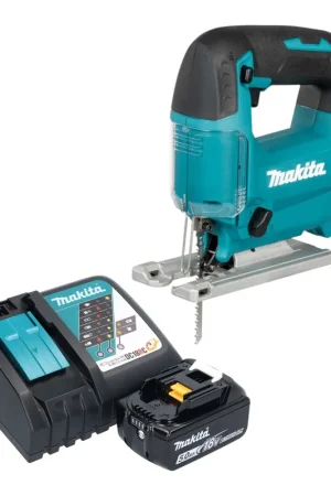Achetez Aujourd'hui Scie sauteuse à mouvement pendulaire sans fil Makita DJV 186 RT1 18 V + 1 batterie 5,0 Ah + chargeur